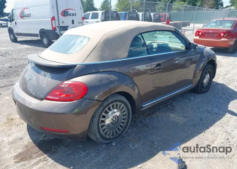 2013 Volkswagen Beetle 2.5L from USA, damaged, VIN 3VW5P7AT8DM829305